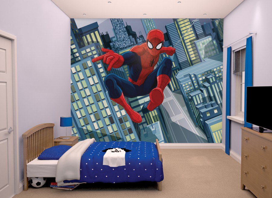 3D foto tapeta Walltastic Spiderman 43824 | 305x244 cm