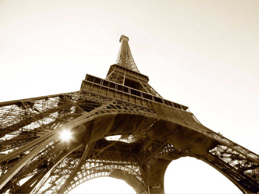Flis foto tapeta AG Eiffelov toranj FTNS-2476 | 360x270 cm - Fototapete