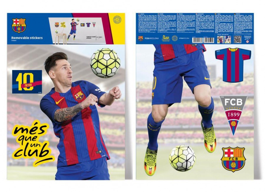 Dječje naljepnice FC Barcelona Messi BAR30