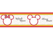 Samoljepljiva bordura Mickey Mouse Cute WBD8068 Naljepnice za dječju sobu