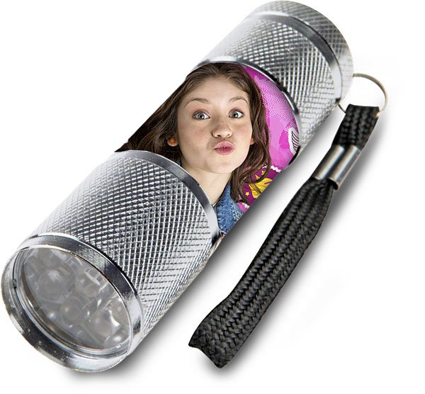 Dijete alvminij LED bljeskalicv soja Lvna srebro - svjetiljke i svjetiljke