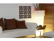 Samoljepljiva 3D dekoracija za zid Mašna 358-0016 Naljepnice za zid
