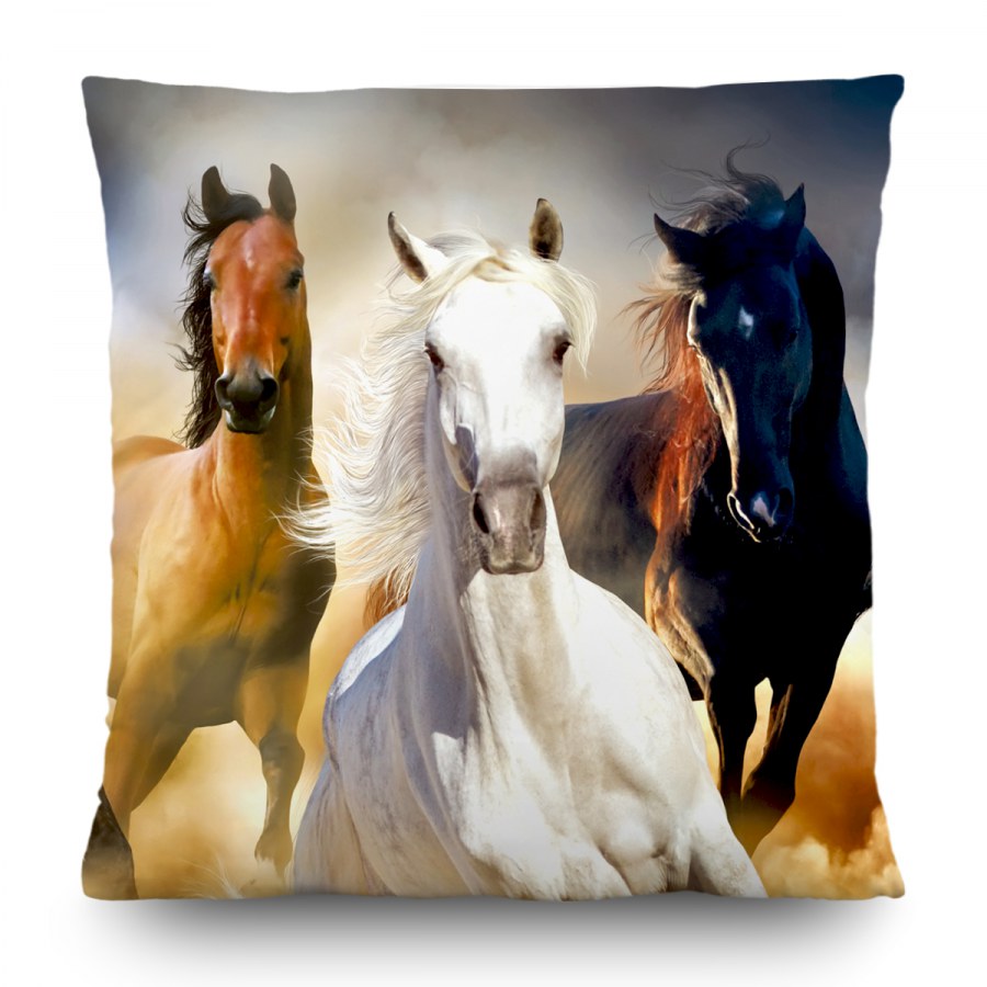 Dekorativni jastuk Konji CN-3602, 45 x 45 cm - Dekorativni jastuci