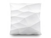 Dekorativni jastuk 3D Bijela apstrakcija CN-3616, 45 x 45 cm Dekorativni jastuci