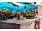 Samoljepljiva foto tapeta za kuhinje - Ribe v oceanv KI-180-092 | 180x60 cm