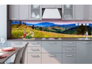 Samoljepljiva foto tapeta za kuhinje - Priroda s crvenima KI-260-082 | 260x60 cm