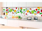 Samoljepljiva foto tapeta za kuhinje Fruits KI-350-001 | 350x60 cm