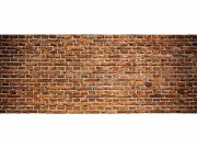 Panoramska flis foto tapeta Stari zid od cigle MP20167 | 375 x 150 cm
