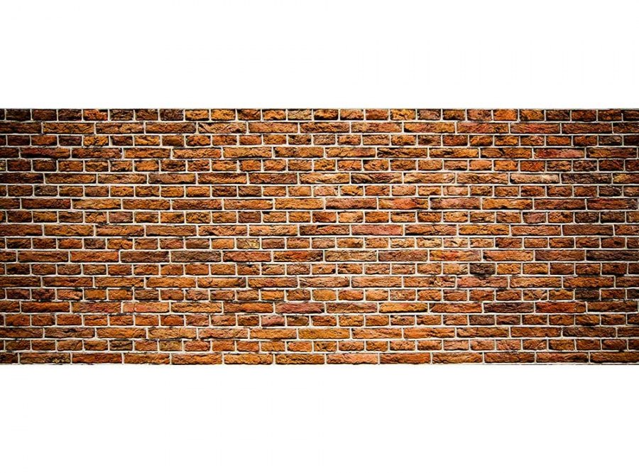 Panoramska flis foto tapeta Stari zid od cigle MP20167 | 375 x 150 cm - Fototapete