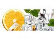 Panoramska flis foto tapeta Limun i led MP20238 | 375 x 150 cm