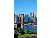 Flis foto tapeta Brooklin MS20001 | 150x250 cm Od flisa