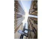 Flis foto tapeta Neboderi na Broadwayu MS20011 | 150x250 cm Od flisa