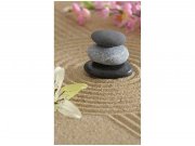 Flis foto tapeta Vrt Zen MS20117 | 150x250 cm Od flisa