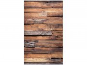 Flis foto tapeta Zid od drva MS20158 | 150x250 cm Od flisa