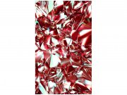 Flis foto tapeta Crveni kristal MS20281 | 150x250 cm Od flisa