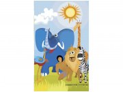 Flis foto tapeta Životinje u Africi MS20338 | 150x250 cm Od flisa