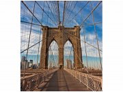 Flis foto tapeta Brooklinski most MS30005 | 225x250 cm Od flisa