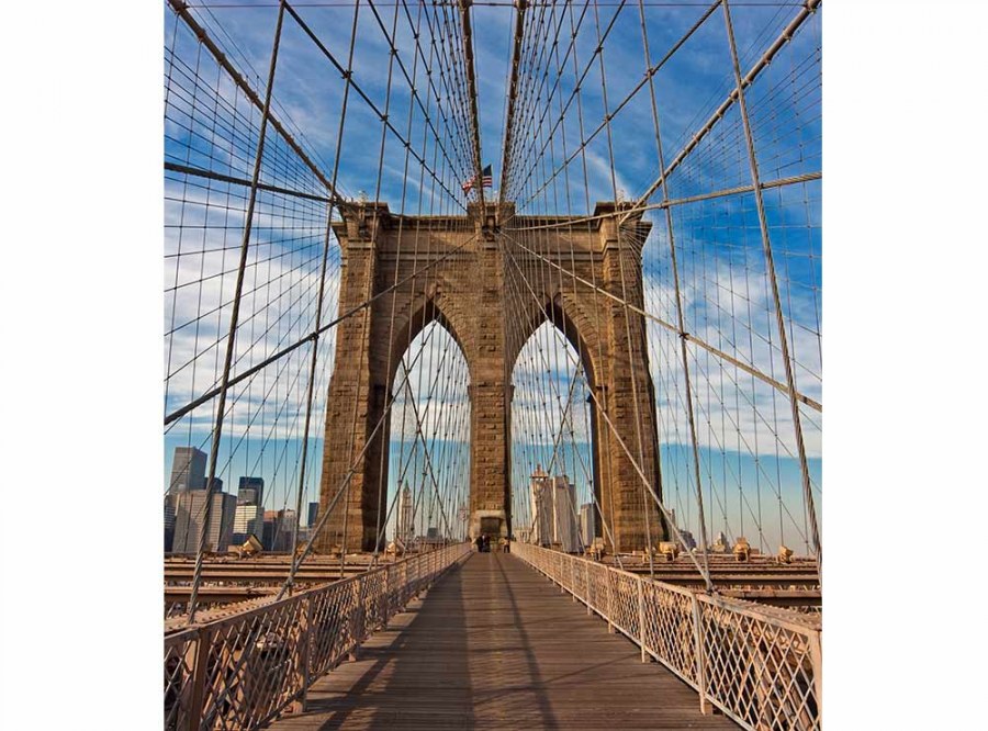 Flis foto tapeta Brooklinski most MS30005 | 225x250 cm