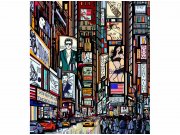 Flis foto tapeta Trg Times Square MS30013 | 225x250 cm Od flisa