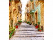 Flis foto tapeta Uska ulica MS30047 | 225x250 cm Od flisa