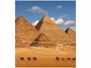Flis foto tapeta Egipatska piramida MS30051 | 225x250 cm Od flisa