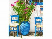 Flis foto tapeta Tradicionalna Grčka MS30087 | 225x250 cm Od flisa