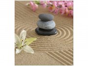 Flis foto tapeta Vrt Zen MS30117 | 225x250 cm Od flisa