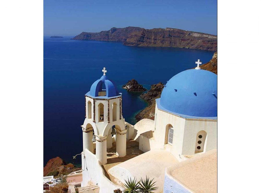 Flis foto tapeta Santorini MS30199 | 225x250 cm