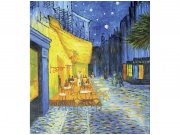 Flis foto tapeta Terasa kafića od Vincenta van Gogha MS30251 | 225x250 cm Flis