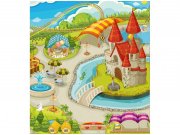 Flis foto tapeta Zabavni park MS30337 | 225x250 cm Od flisa