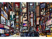 Flis foto tapeta Trg Times Square MS50013 | 375x250 cm Od flisa
