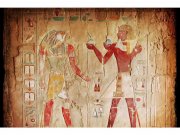 Flis foto tapeta Egipatska malba MS50052 | 375x250 cm Flis