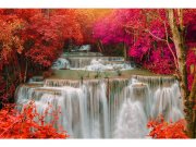 Flis foto tapeta Slap u kišnoj prašumi MS50072 | 375x250 cm Od flisa