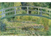 Flis foto tapeta Ribnjak s ljiljanima od Claude Oskara Moneta MS50255 | 375x250 cm Od flisa