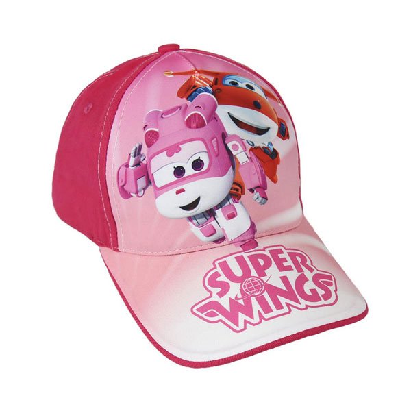 Super Wings kapa ružičasta veličina 53 - kape, kape za bejzbol