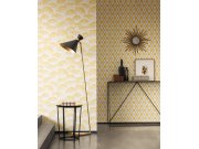 AS Création - 96198-2 Tapete za zid Žuti paprat Tessuto 2 - Tekstilna tapeta 96198-2 Tapete za zid Žuti paprat Tessuto 2 - Tekstilna tapeta