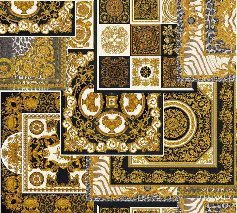 37048-3 Luksuzna zidna flis tapeta Versace 4 | 0,70 x 10,05 m| Ljepilo besplatno - AS Création