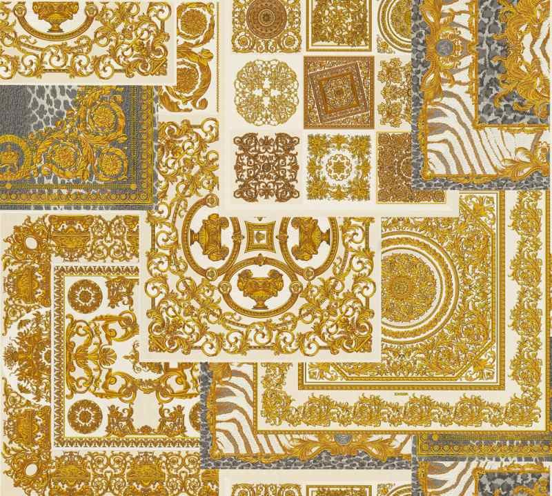 37048-4 Luksuzna zidna flis tapeta Versace 4 | 0,70 x 10,05 m| Ljepilo besplatno - AS Création