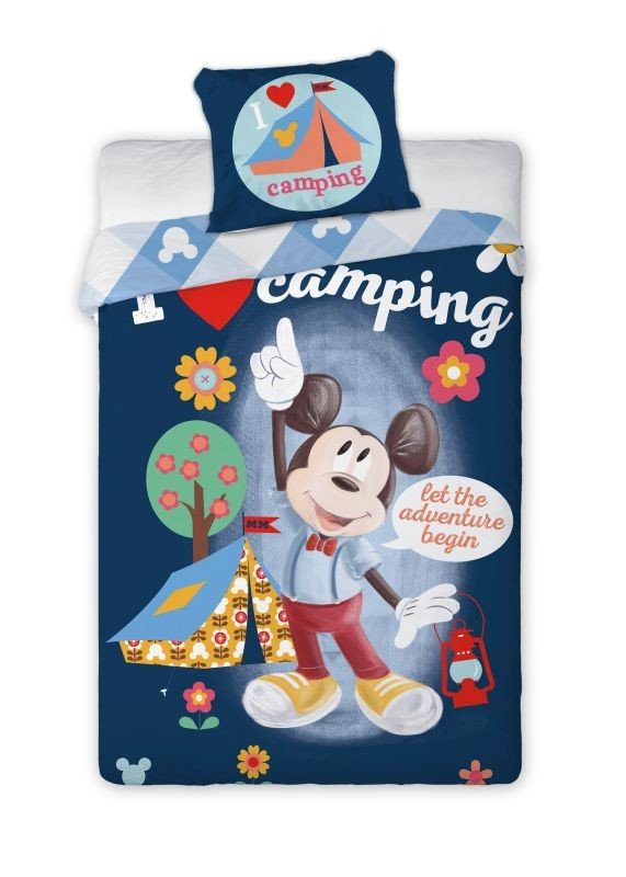 FARO Mickey tkanina za kampiranje Pamuk, 140/200, 70/90 cm - Posteljina sa licencijom