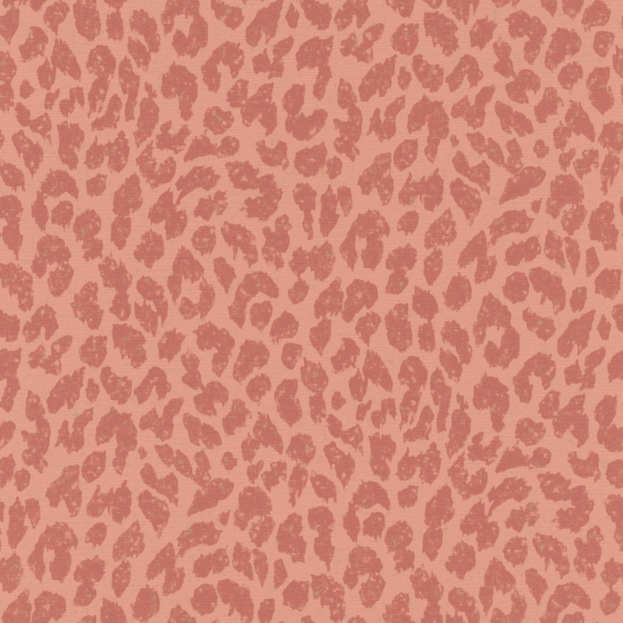 Zidna flis tapeta Freundin 465020, ružičasta s motivom geparda | Ljepilo besplatno - Rasch