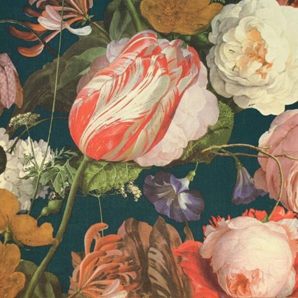 Luksuzna zidna flis tapeta cvijeće Masterpiece 358002 | Ljepilo besplatno - Eijffinger