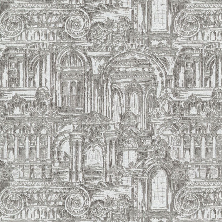 Luksuzna zidna flis tapeta Palazzo Reale 46531, 1,06 x 10 m | Ljepilo besplatno