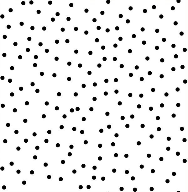 Dječja flis tapeta Kids@Home crne točkice, 108562, 0,52 x 10 m | Ljepilo besplatno - Djeca