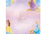 Dječja papirnata tapeta Kids@Home Disney Princeze, 70-232, 0,52 x 10 m | Ljepilo besplatno Djeca