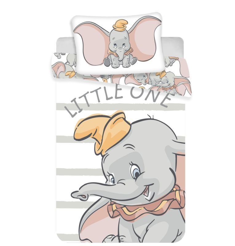Posteljina Dumbo baby 100/135, 40/60 - Posteljina za krevetiće