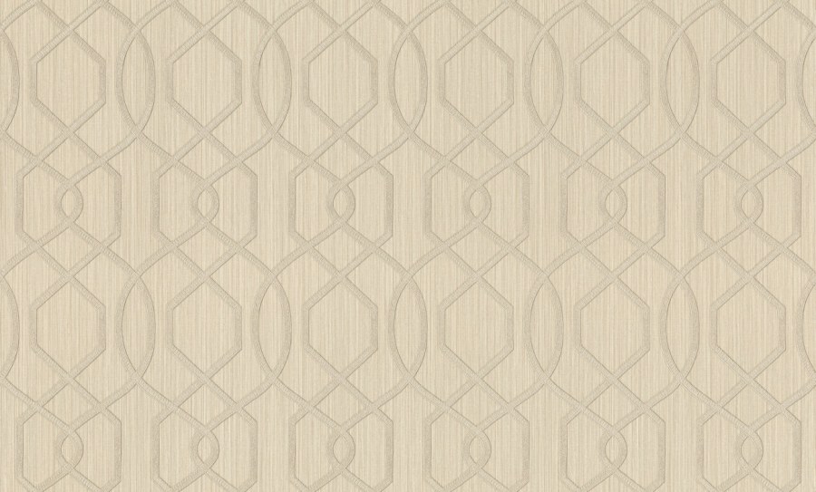 Retro grafička flis tapeta Filigrano 964325, 1,06 x 10 m | Ljepilo besplatno