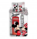 JERRY TKANINE Posteljina Mickey i Minnie London Telefon pamuk, 140/200, 70/90 cm