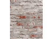 Flis tapeta stara ciglova zid Aldora III 649437, 0,53 x 10 m | Ljepilo besplatno Na skladištu