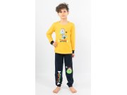 Dječja duga pidžama Dino Djeca - Dječaci - Dječaci pidžama - Pidžame za dječake s dugim rukavima