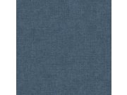 Tamno plava flis tapeta imitacija tkanine FT221270 | 0,53 x 10 m | Ljepilo besplatno Na skladištu